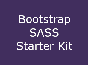 Bootstrap SASS Starter Kit